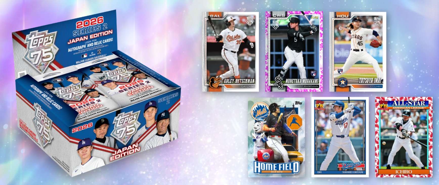 MLB 2026 Topps Baseball Series 2 Japan Edition Release