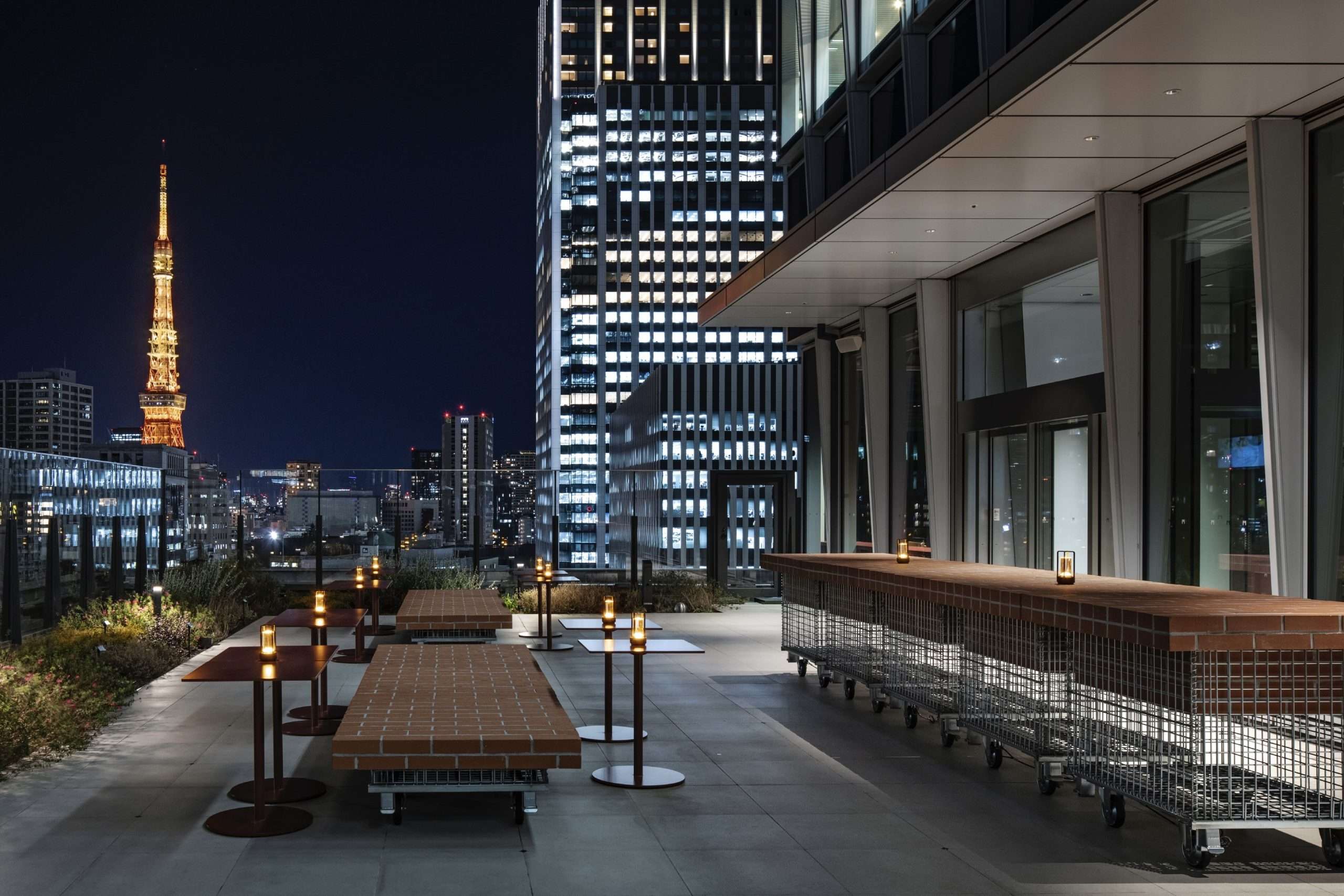 Sip Beer With Tokyo Tower Views at TERRACE de TACOS