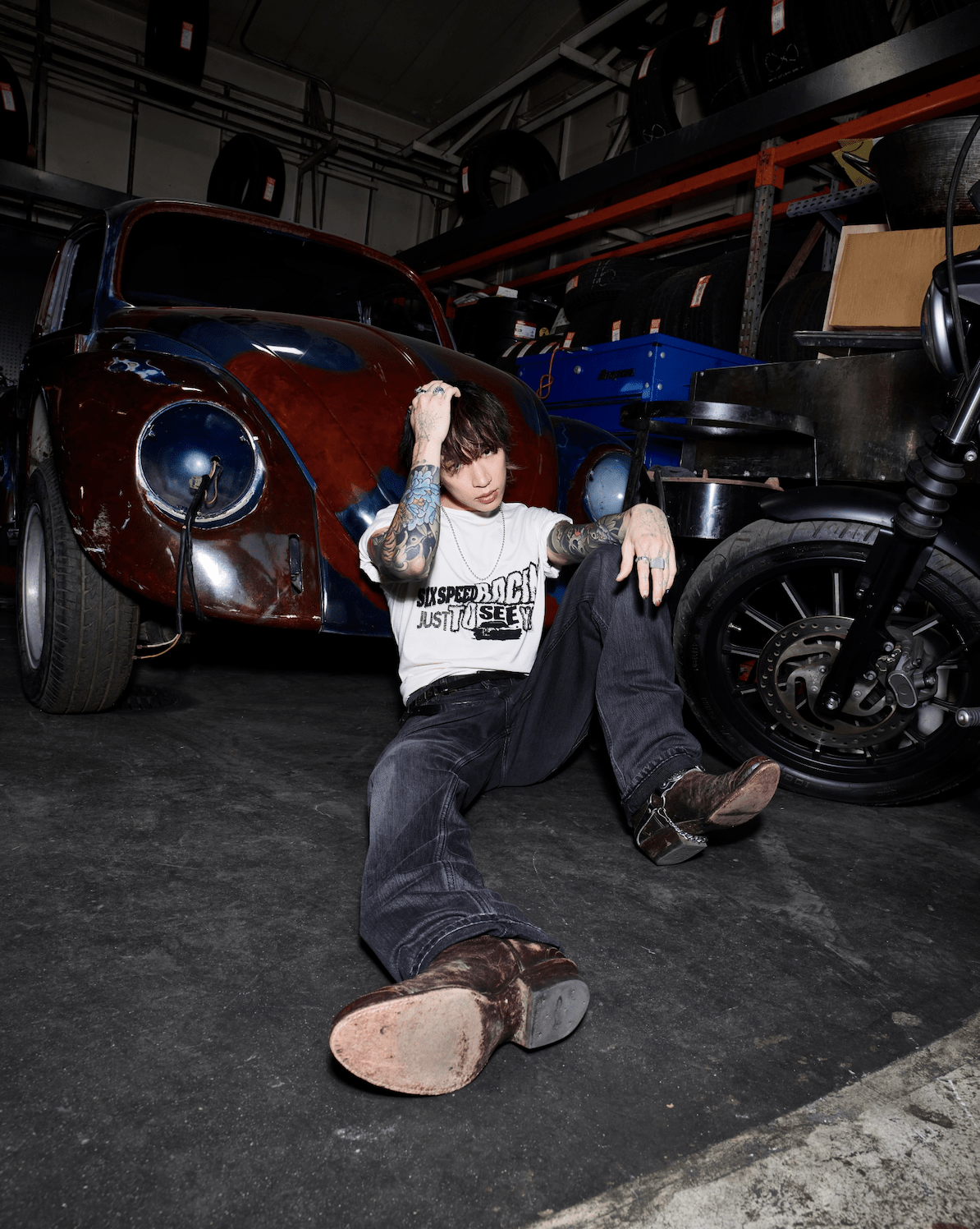 keshi GUESS JEANS Tokyo Pop-Up | Metropolis Japan