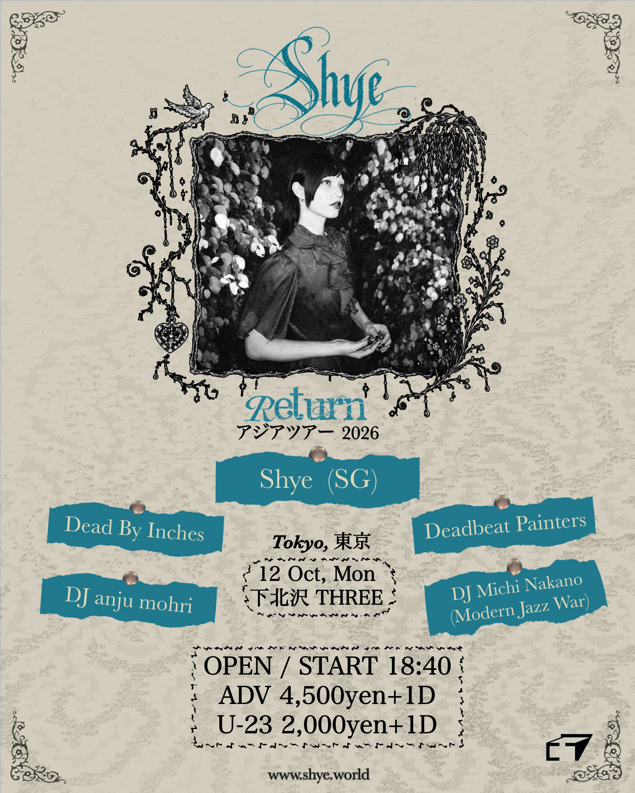 Shye “Return” Asia Tour 2026 in Tokyo