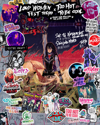 LOUD WOMEN Fest Tokyo × Too Hot to Be Cool